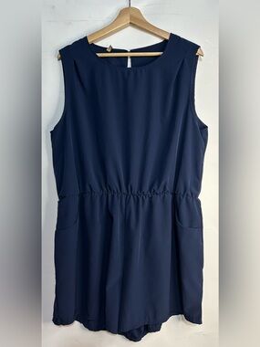 5 for $25🔥ACEVOG Navy Shorts Romper XXL